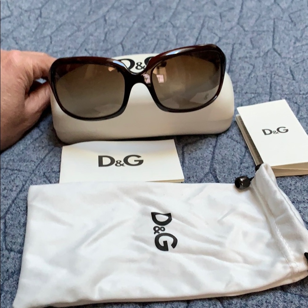 D&G Brown sunglasses.